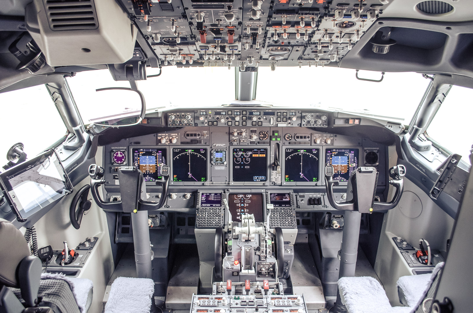 Cabine pilotage Boing 737