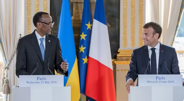 Kagame et Macron