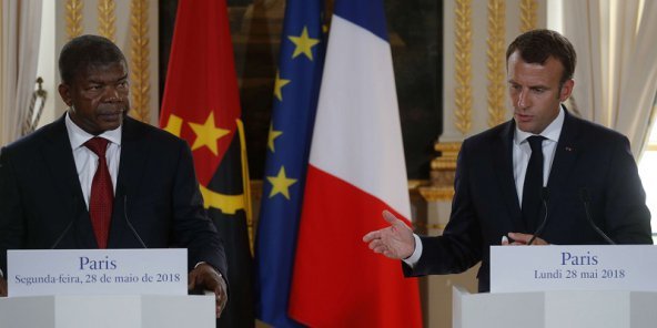 Macron et Lourenço